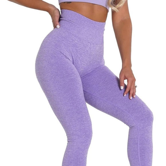 High Waisted Scrunch Leggings NWOT - Picture 2 of 4